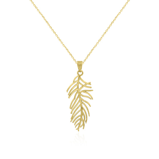 Charming Leaf Pendant