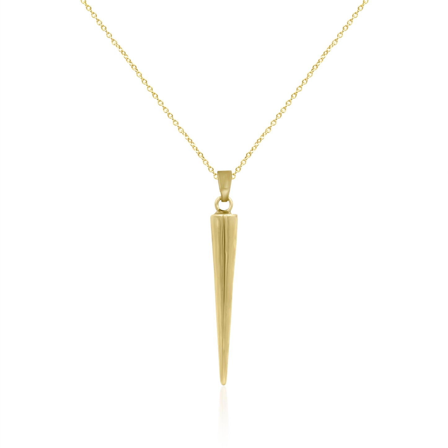 Golden Spike Pendant