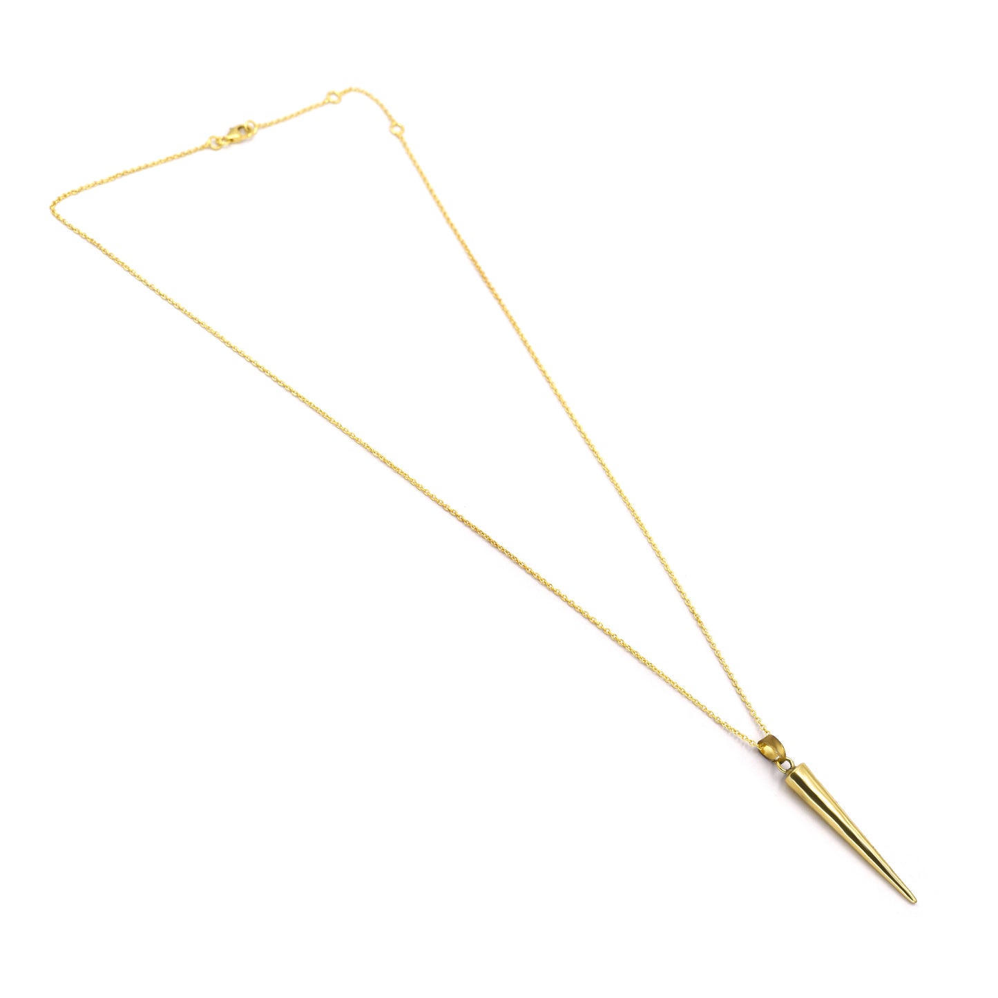 Golden Spike Pendant