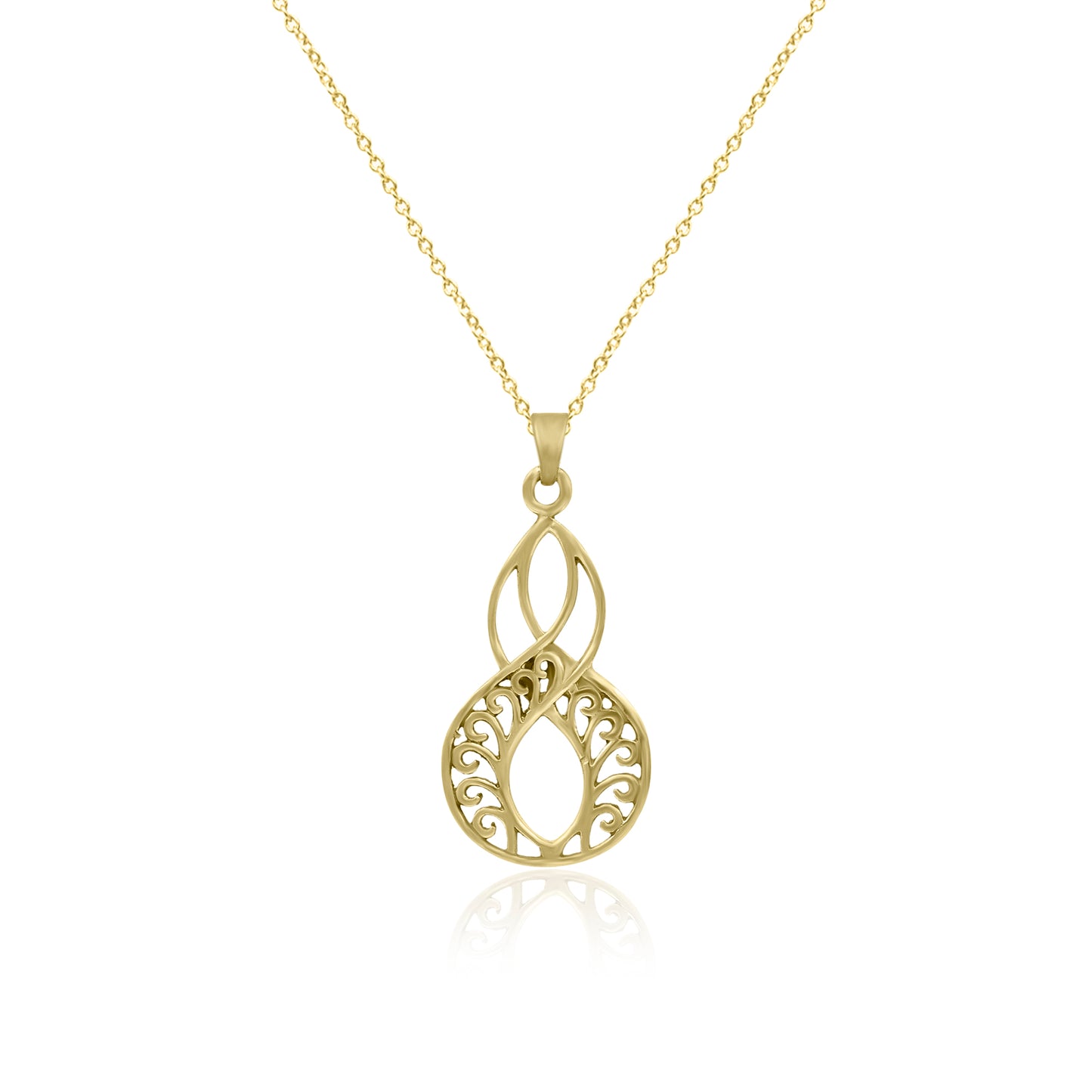 Double Infinity Of Love Pendant