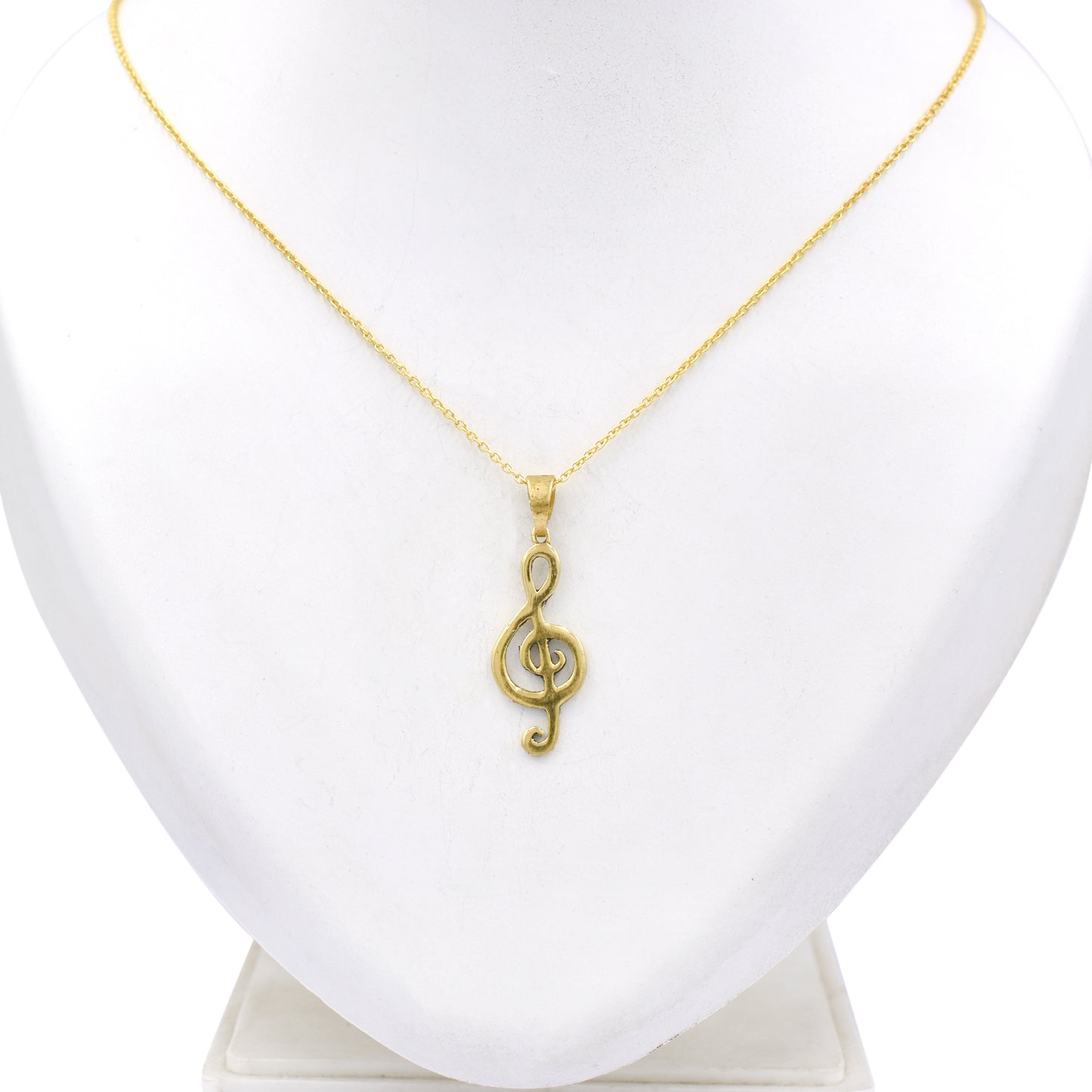 Music Note Treble Clef Pendant