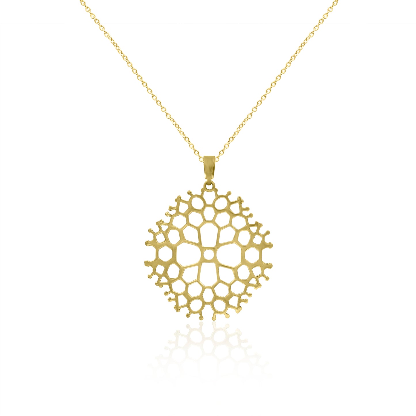 Honeycomb Web Pendant