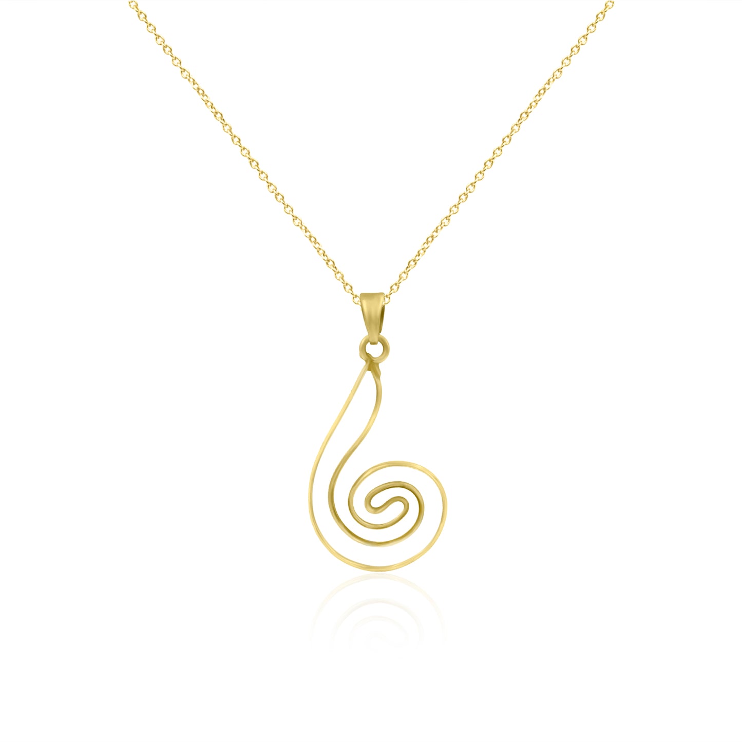 Spiral Loop Pendant