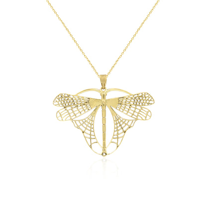 Dragonfly Flattering The Wings Pendant