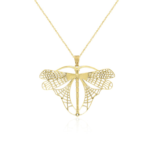 Dragonfly Flattering The Wings Pendant