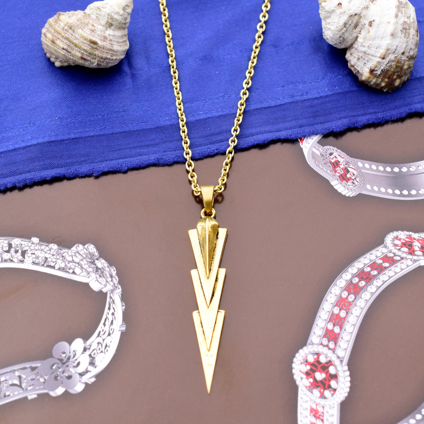 Trails Of Spikes Pendant