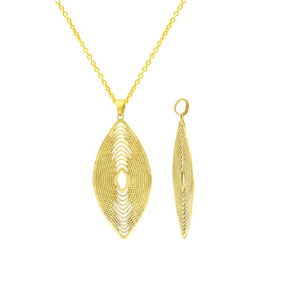 Coming Together Marquise Pendant