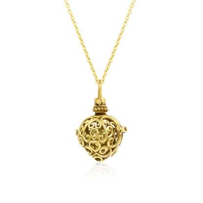 Lock Me In The Heart Pendant