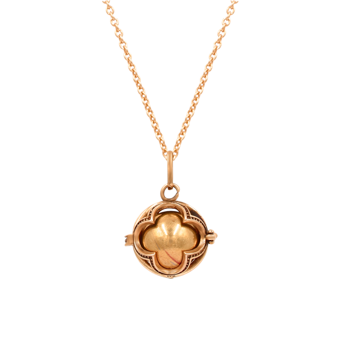 Bud Burst Floral Locket Pendant