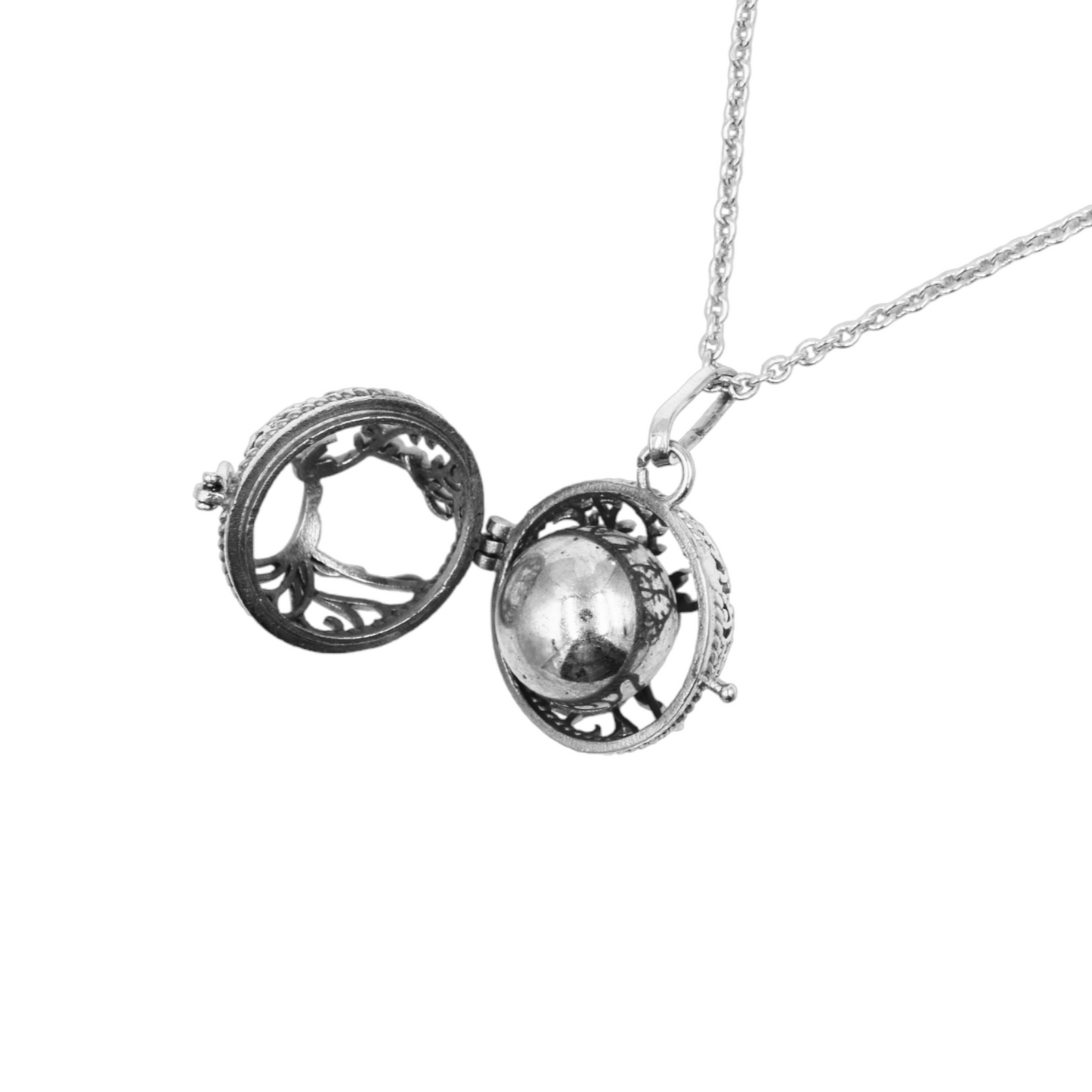 Ball Stuck In The Tree Locket Pendant