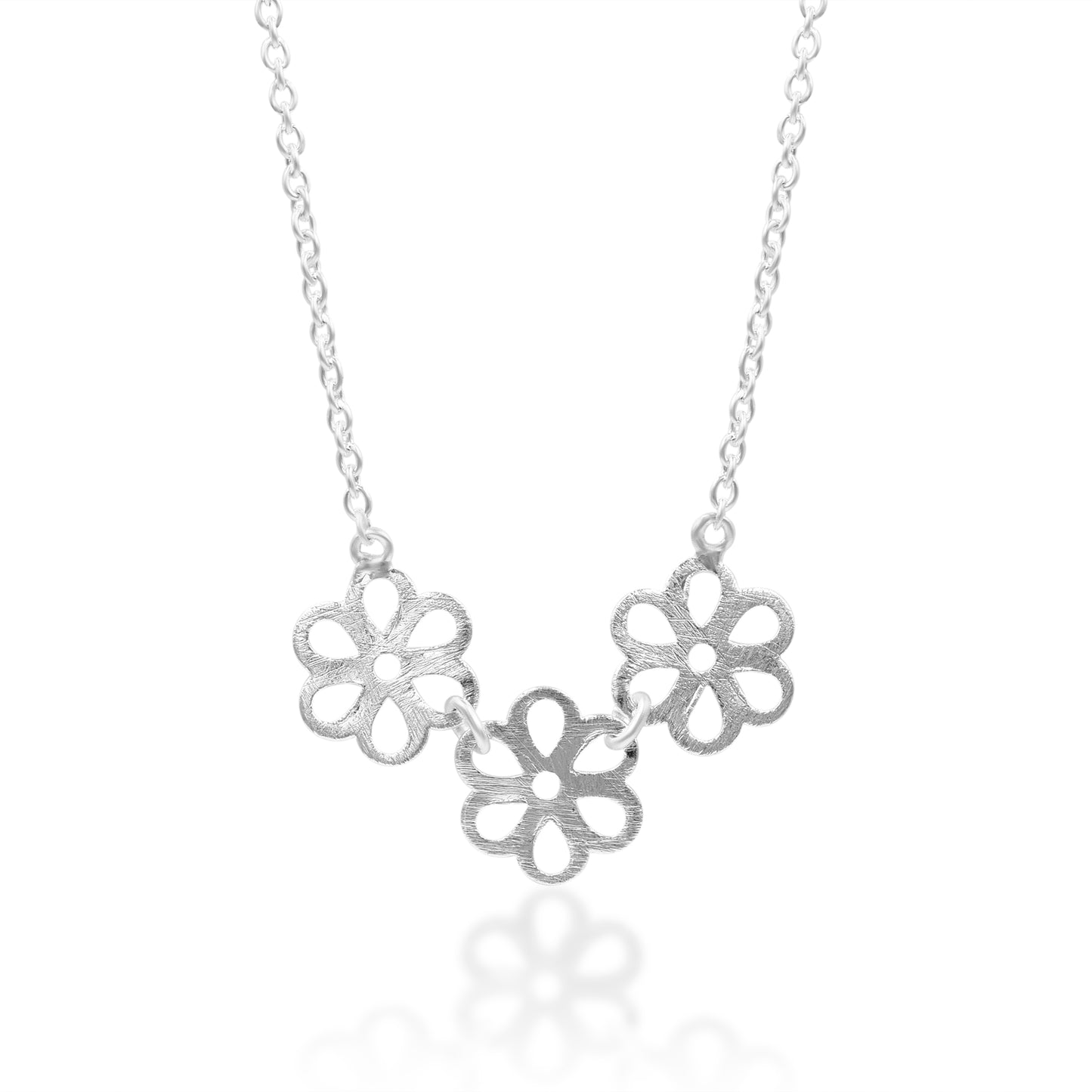 Triplet Flower Pendant