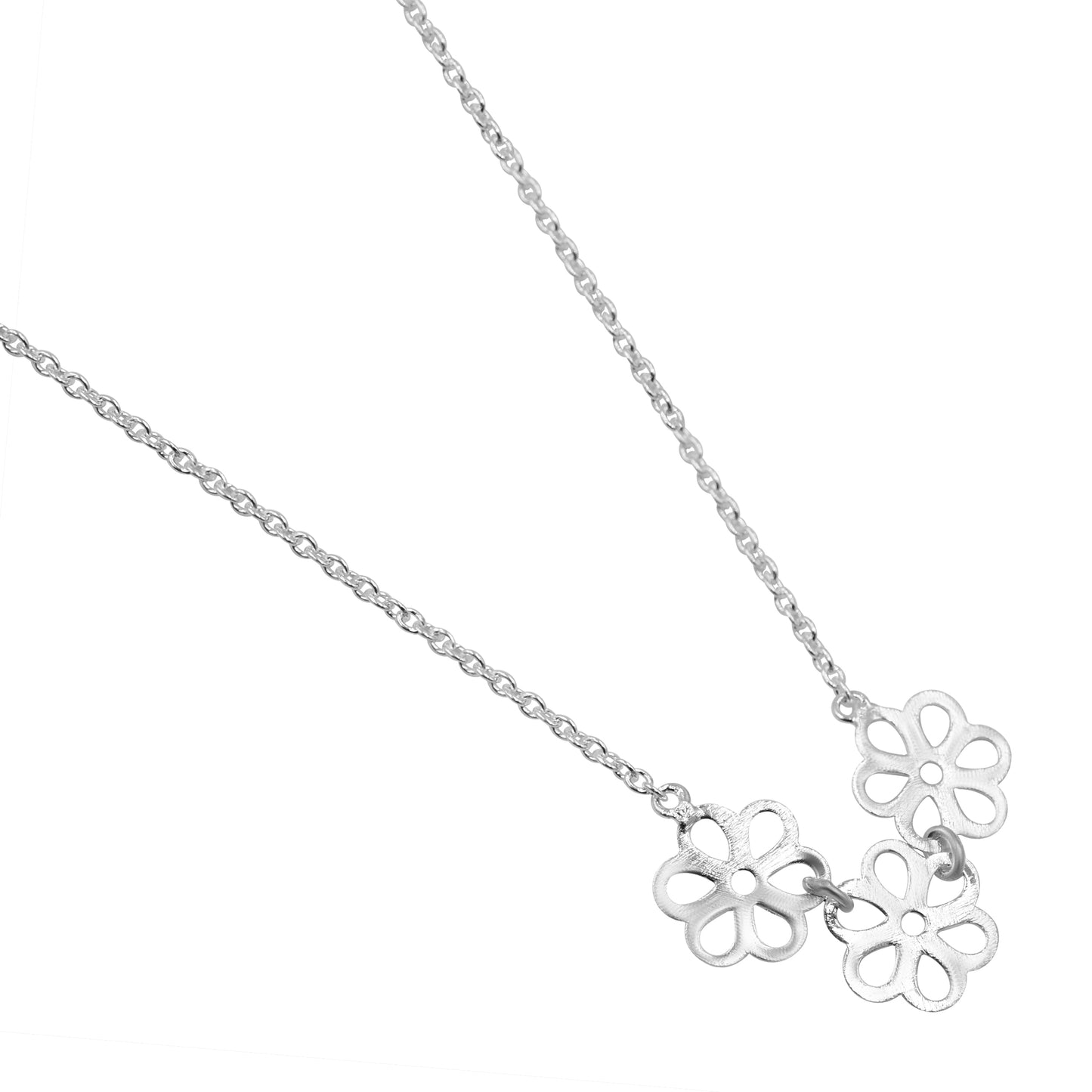 Triplet Flower Pendant