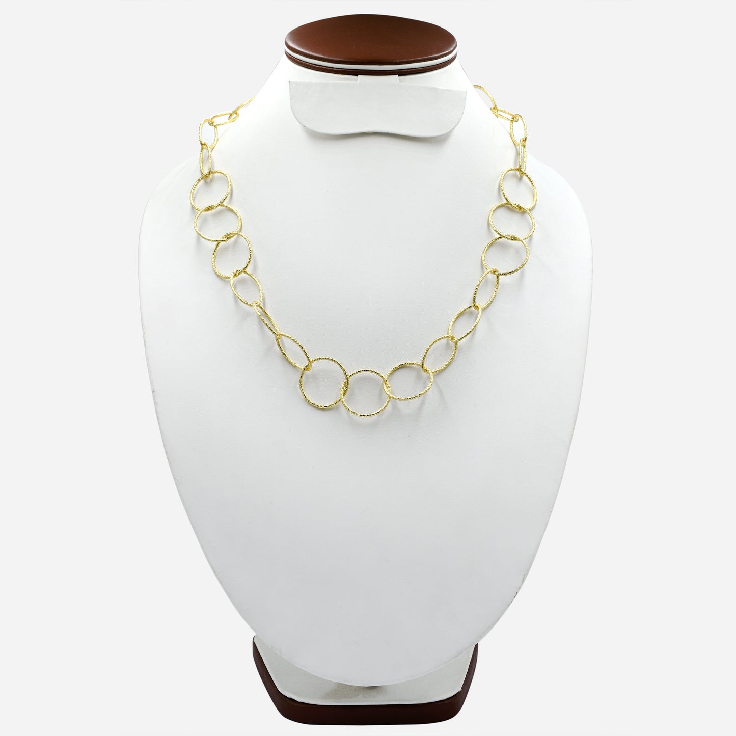 Circle Link Chain Necklace