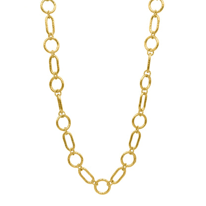 Alternating Link Chain Necklace