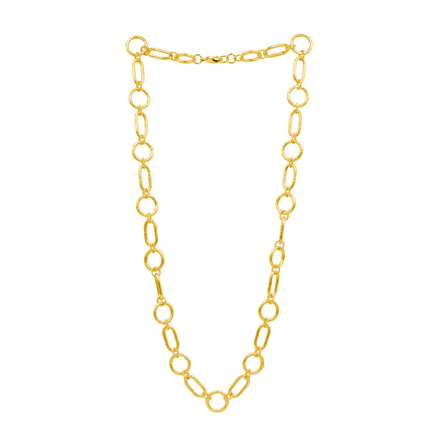 Alternating Link Chain Necklace