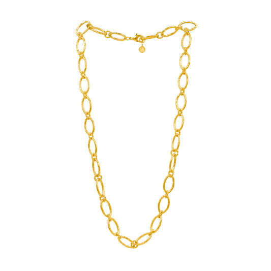 Enchanted Oval Link Chain Necklace