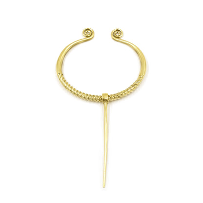 Scales On Hair Bun Pin