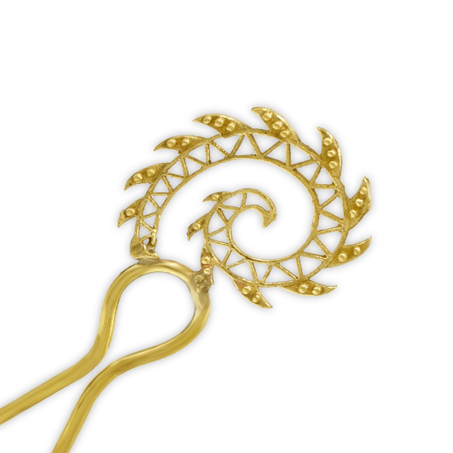 Spikes Spiral Hair Pin