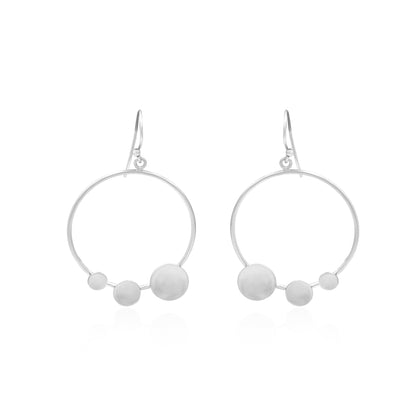 Phases Of The Moon Hook Earrings