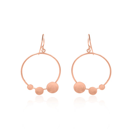 Phases Of The Moon Hook Earrings