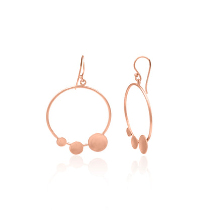 Phases Of The Moon Hook Earrings
