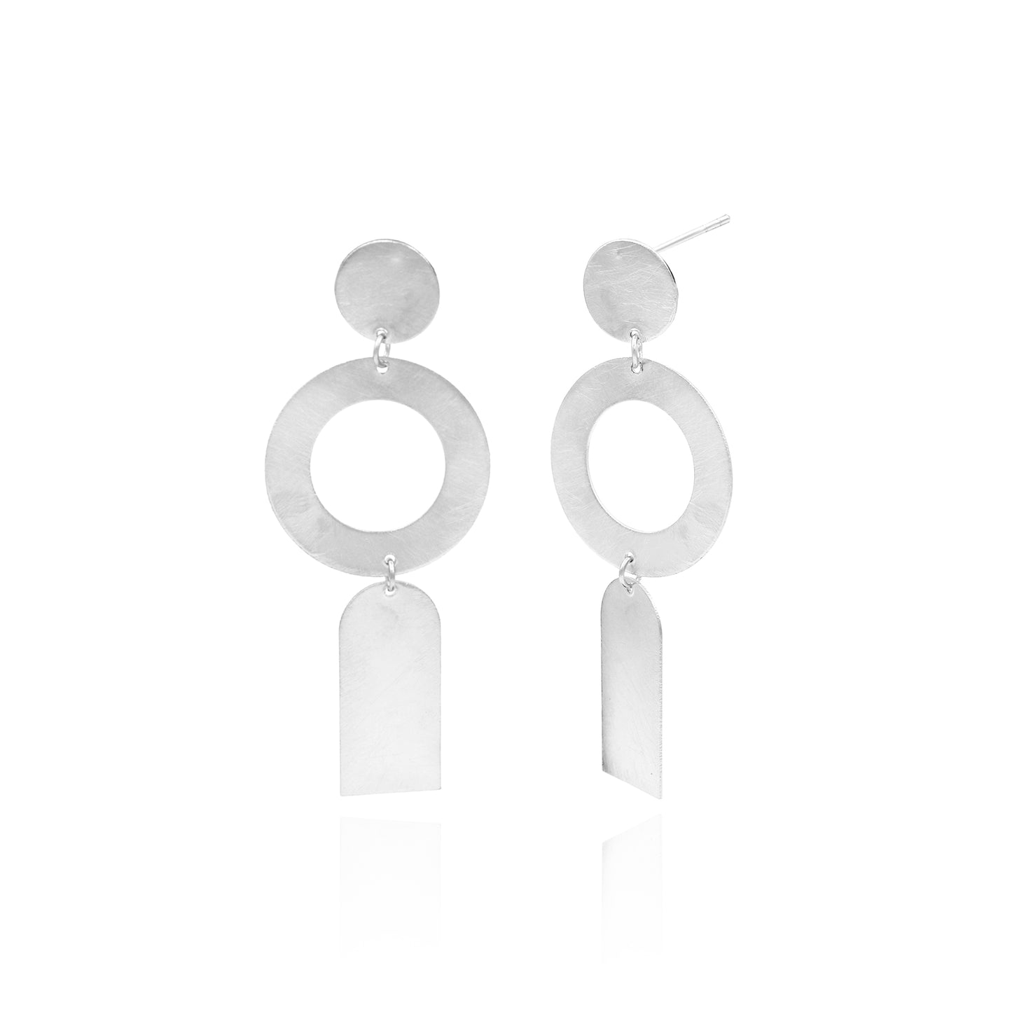 Ring Of Bell Stud Earrings