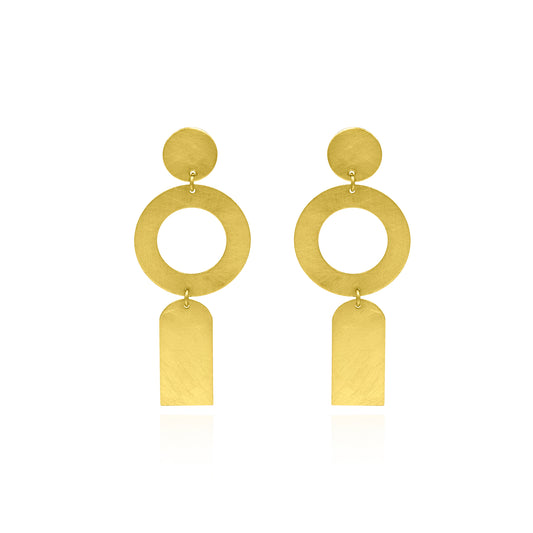 Ring Of Bell Stud Earrings