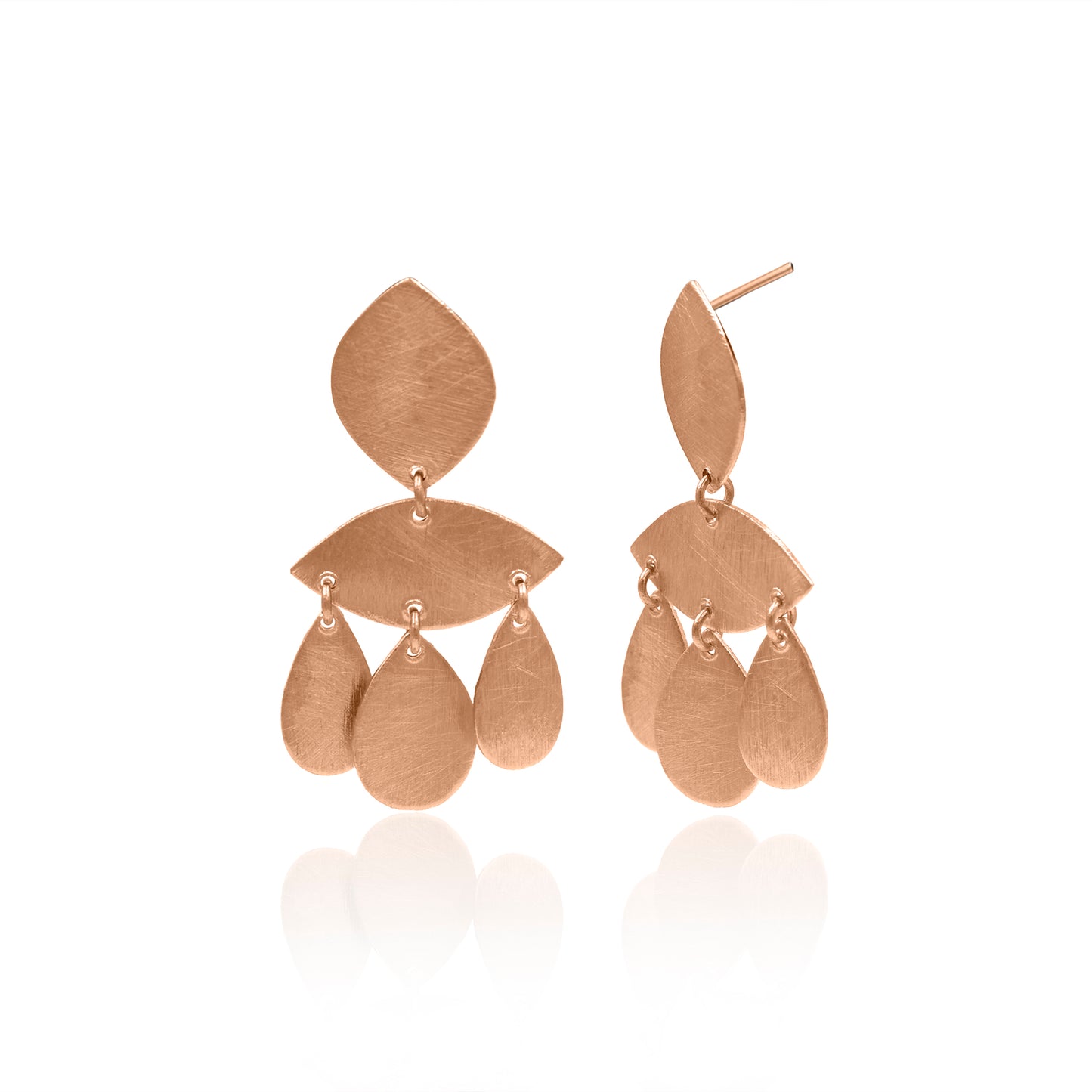 Leaves Serenity Stud Earrings