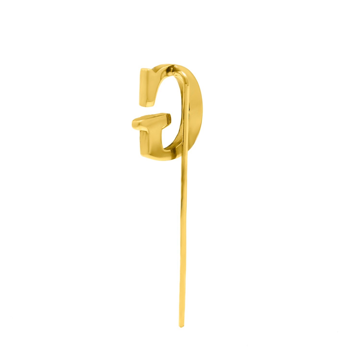 Letter G Lapel Pin