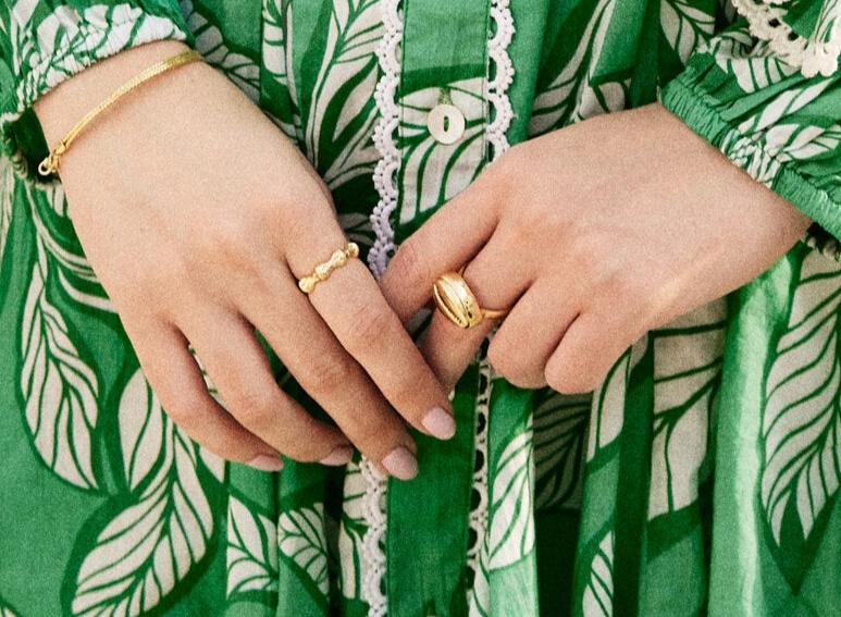 Cowrie Shell Ring