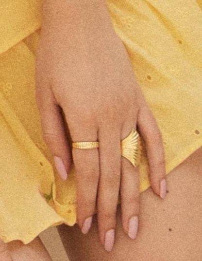 Open Fairy Wing Ring