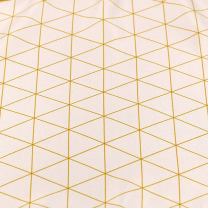 Pink Geometrical Pocket Square