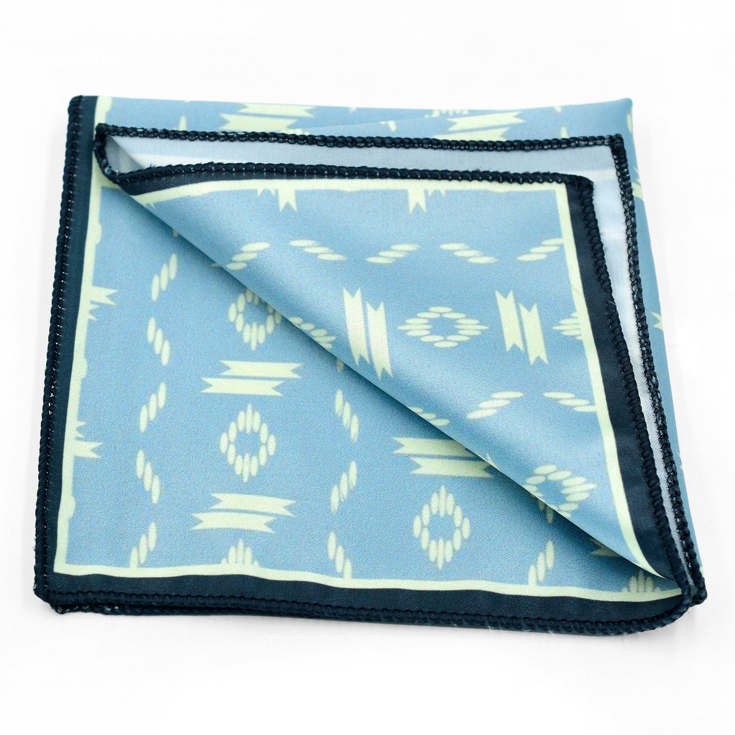 Sky Is Blue Pocket Square