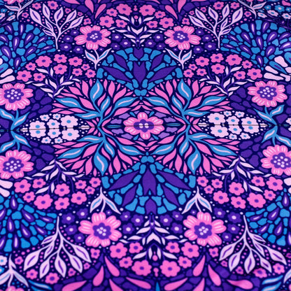 Blooming Blue Pocket Square