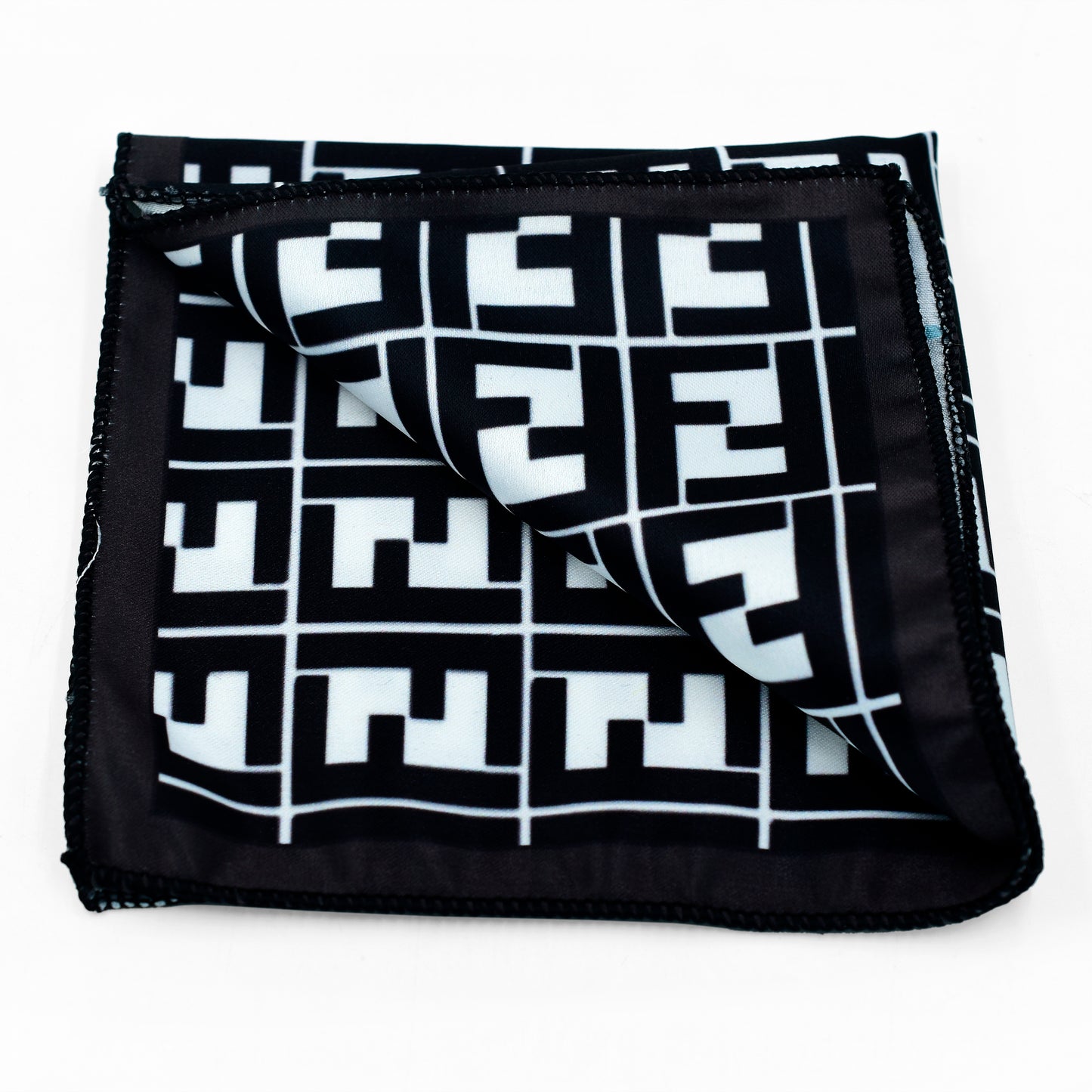 Black & White Pocket Square