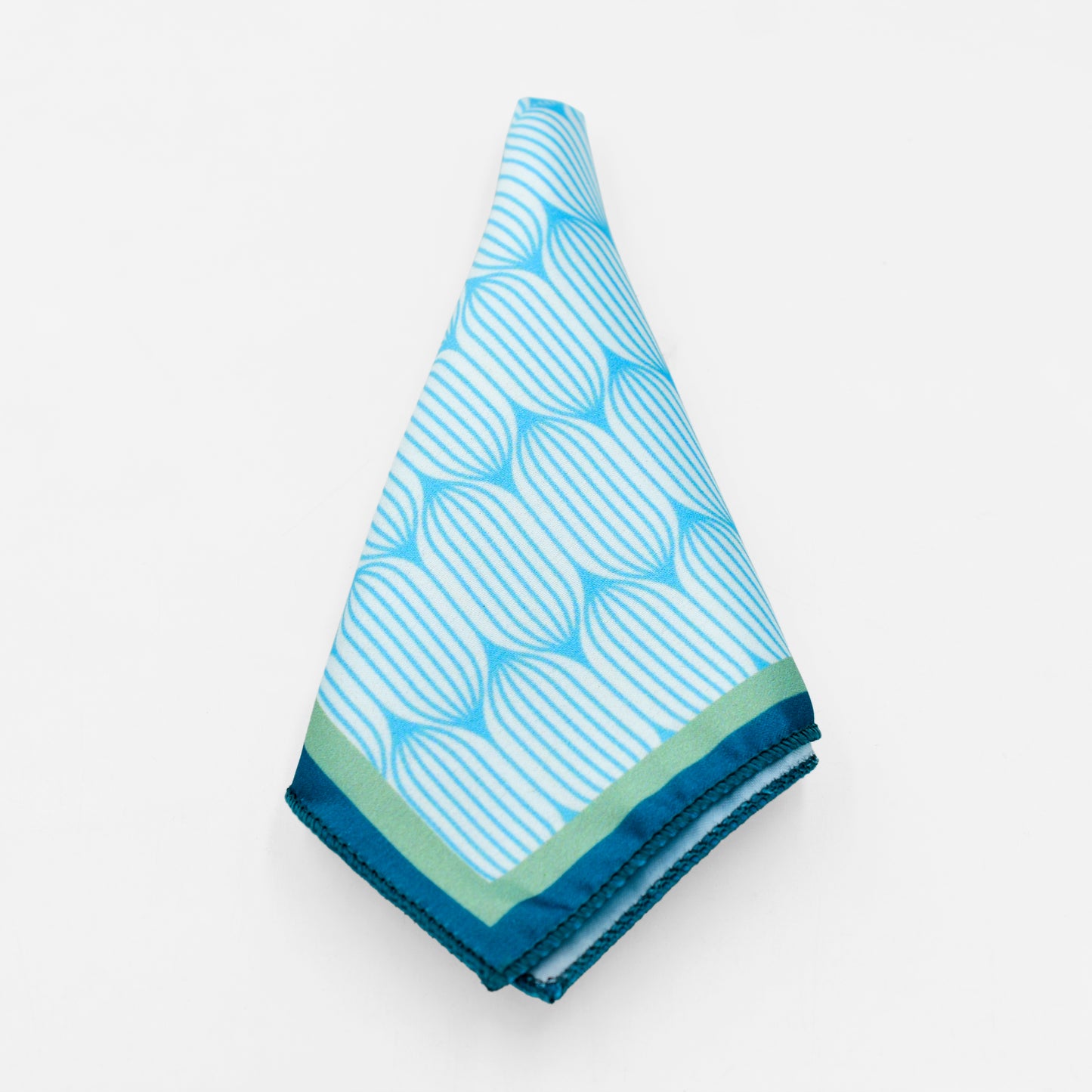 Turquoise Blue Pocket Square