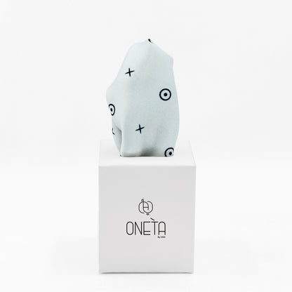 Blue Evil Eye Pocket Square