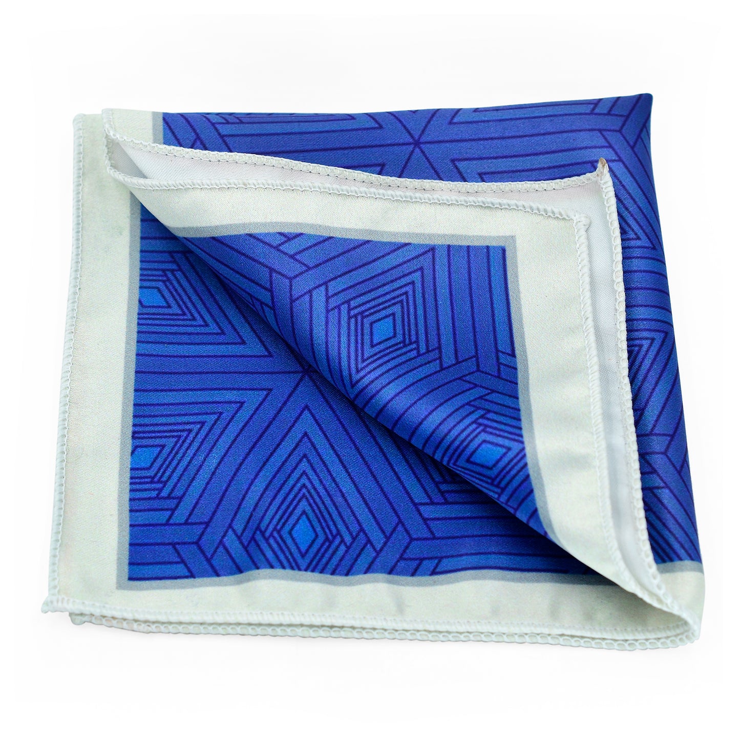 Electric Blue Pocket Square