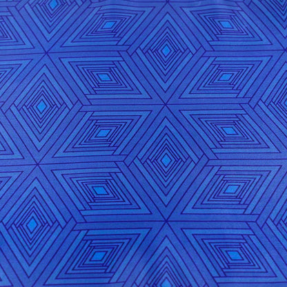 Electric Blue Pocket Square