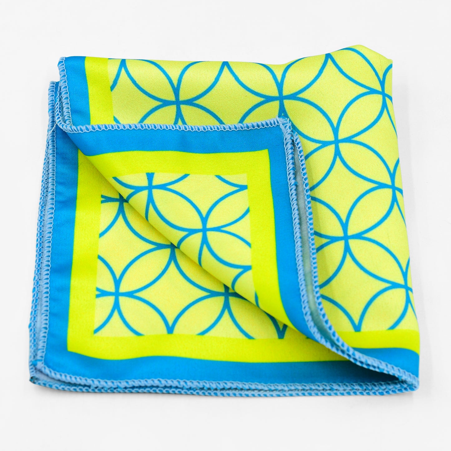 Dazzling Neon Pocket Square