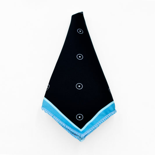 Dusky Blue Pocket Square