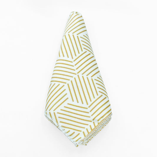 Hexagonal Lines Pocket Square