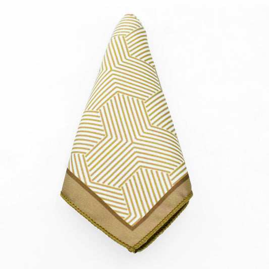 Linear Triangles Pocket Square