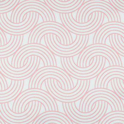 Pink Curves Pocket Square