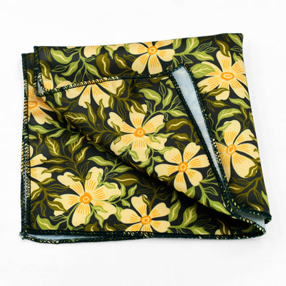 Green Forest Pocket Square