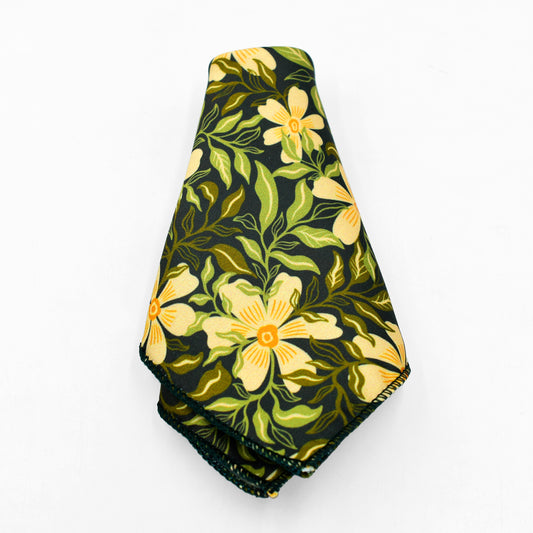 Green Forest Pocket Square