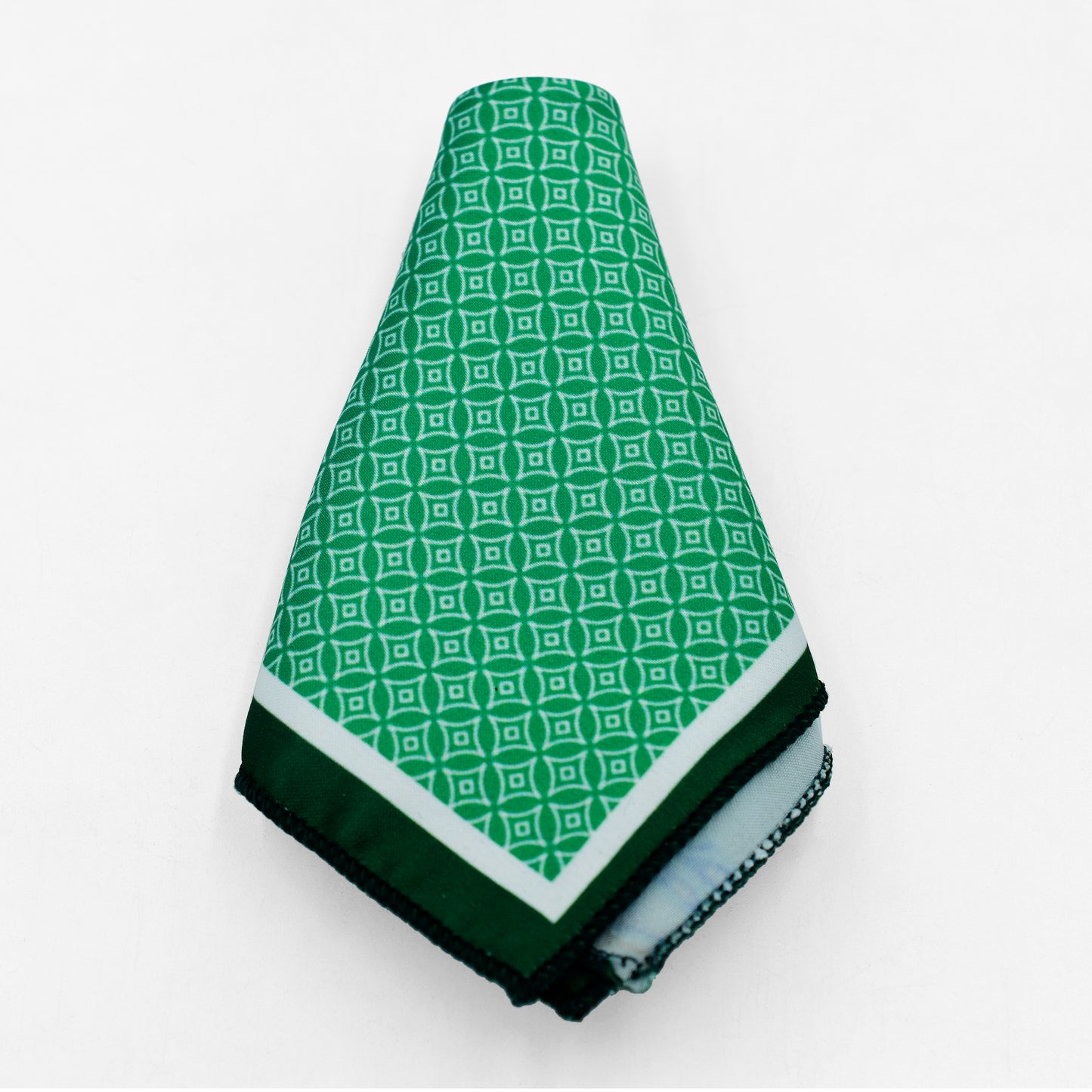 Pine Green Pocket Square