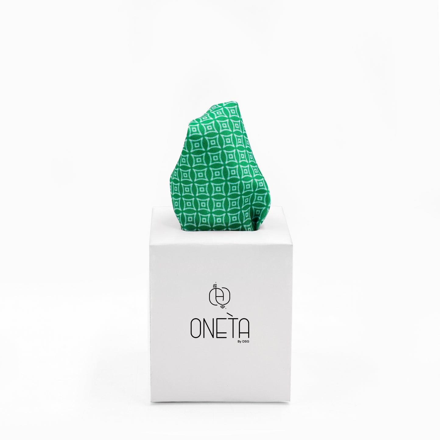 Pine Green Pocket Square