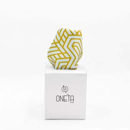 Touch Of Mustard Pocket Square