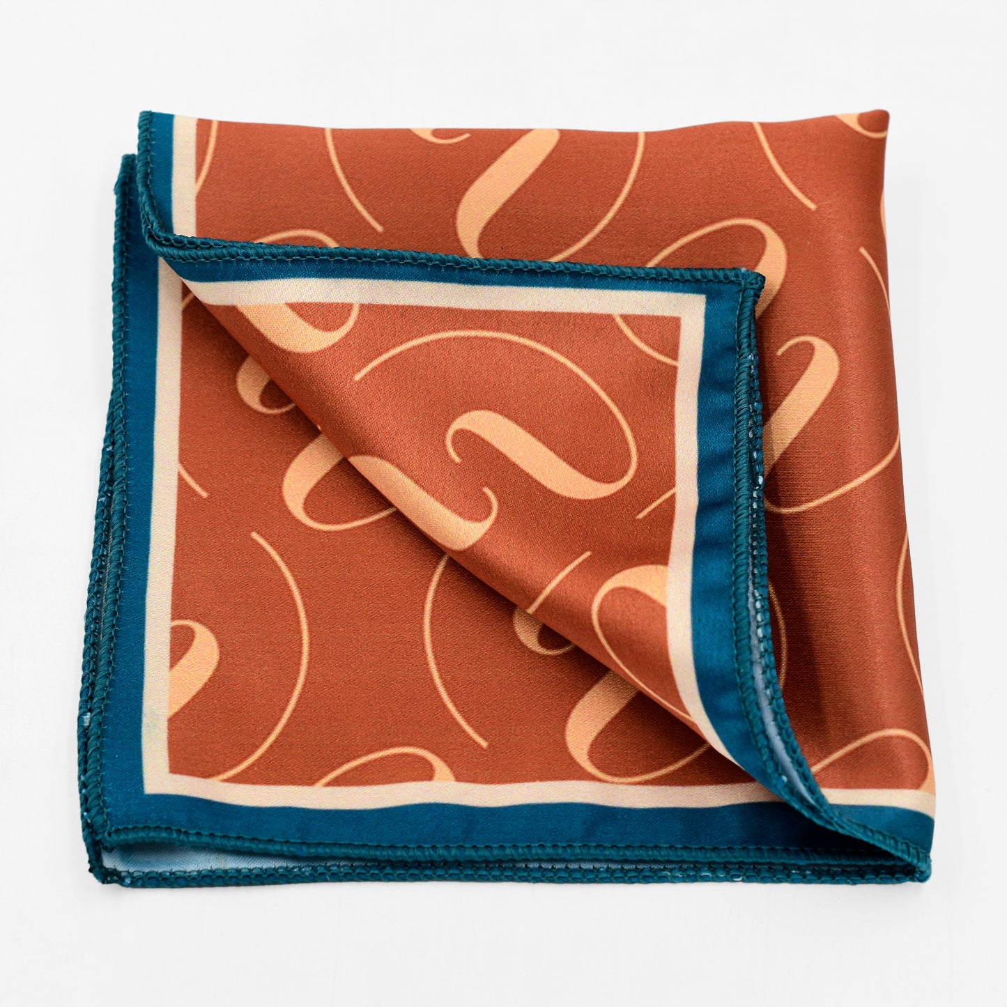 Waves In The Fire Pocket Square